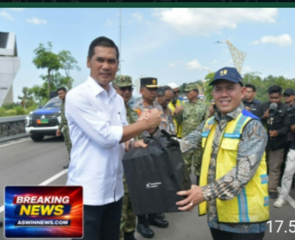 Sekda Aceh Hadiri Peresmian Bendungan Rukoh oleh Presiden Prabowo, Tonggak Baru Ketahanan Pangan Aceh