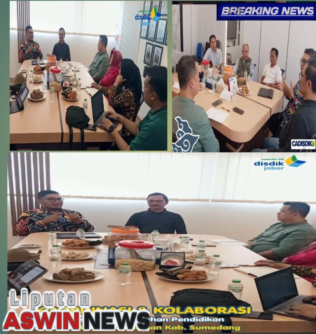 Kolaborasi KCD Pendidikan Wilayah VIII dan Disdik Sumedang Bahas Solusi Berbagai Persoalan Pendidikan