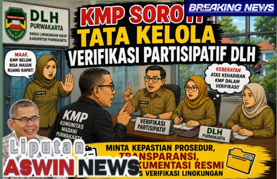 KMP Soroti Tata Kelola Verifikasi Partisipatif DLH, Minta Prosedur Dan Dokumentasi Resmi Diperjelas