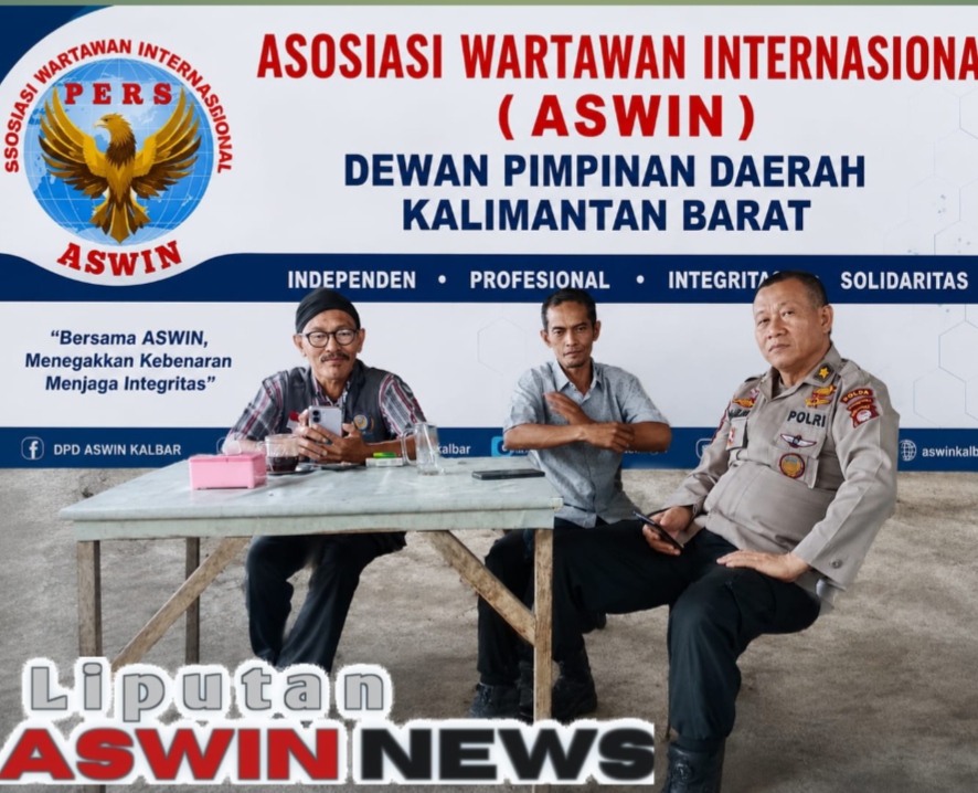 Ketua DPD ASWIN Kalbar: Ngopi Bareng Kasi Bimas Air Polairud Polda Kalbar Perkuat Sinergi Polri Dan Insan Pers