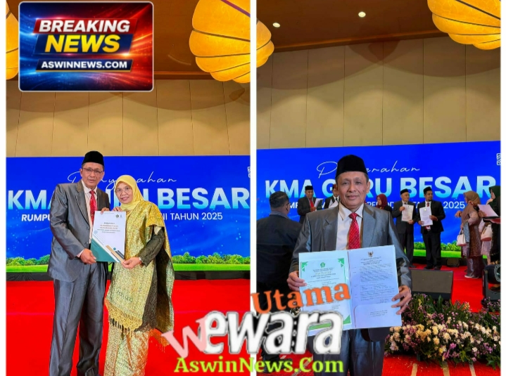 Prof. Dr. H. Akhyar Hanif: Guru Besar Harus Terus Berkarya, Meneliti, dan Membangun Kolaborasi