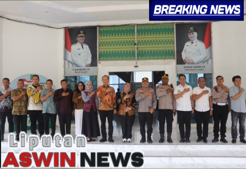 Bangun Sinergi Penegakan Hukum, Kapolres Langkat Jalin Silaturahmi Dengan Plt Bupati Dan Kajari Langkat