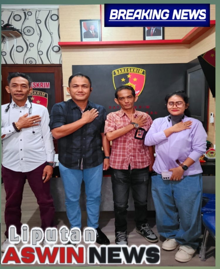 Kasat Reskrim Polres Sanggau Sambut Hangat Kunjungan Silaturahmi Awak Media