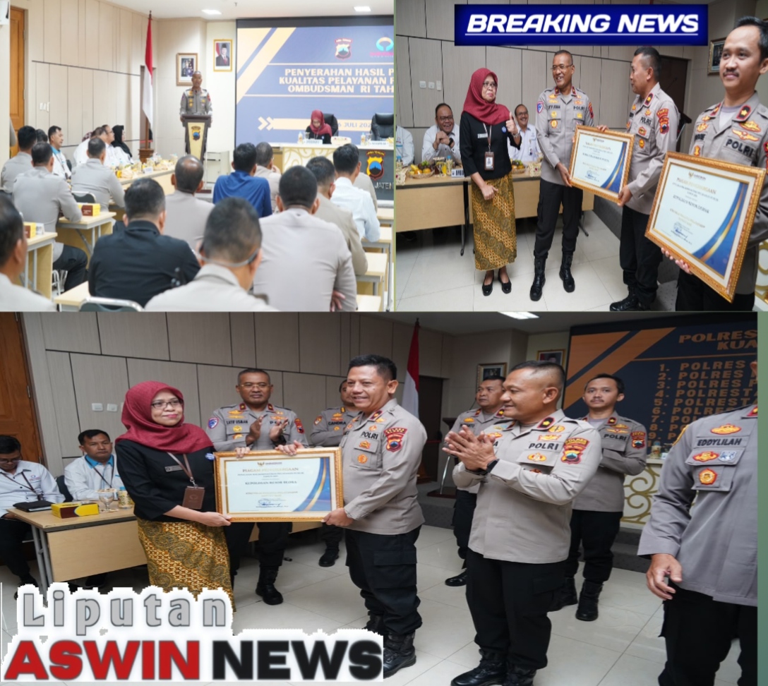 10 Polres Jajaran Polda Jateng Raih Predikat Pelayanan Sangat Baik Dari Ombudsman RI