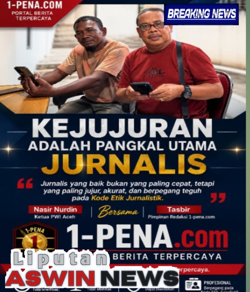 Silaturahmi Penuh Makna, Tasbir Bertemu Ketua PWI Aceh Bahas Pentingnya Kejujuran Dalam Jurnalistik