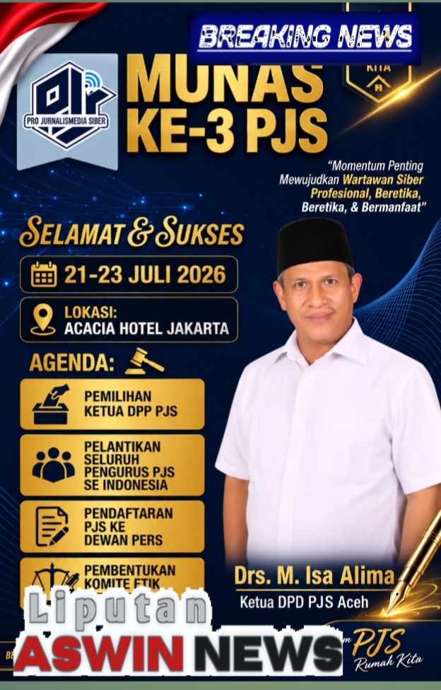 DPD PJS Aceh Hadiri Munas III PJS Di Jakarta dengan Dua Gelombang Keberangkatan
