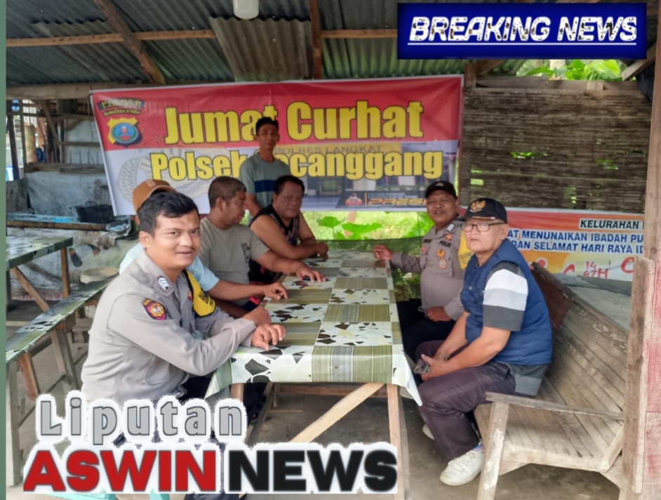 Jumat Curhat Jadi Ruang Dialog, Polsek Secanggang Serap Aspirasi Warga Lewat Ngopi Bareng
