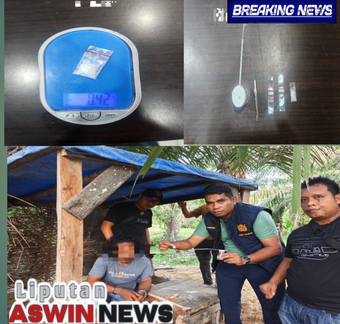 Gerak Cepat! Satresnarkoba Polres Langkat Gerebek Sarang Narkoba, Satu Tersangka Diamankan