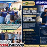 Camat Salapian Dorong Sinergi Pemerintah Dan Perusahaan dalam Musrenbangdes Perkebunan Tanjung Keliling