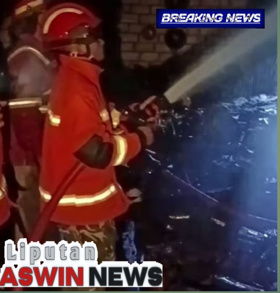 Diduga Korsleting Listrik, Rumah Warga Jape Rejo Pamotan Ludes Terbakar, Kerugian Capai Ratusan Juta