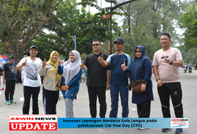 Car Free Day Langsa Tak Sekadar Olahraga, Kini Jadi Pusat Aktivitas dan Pelayanan Publik