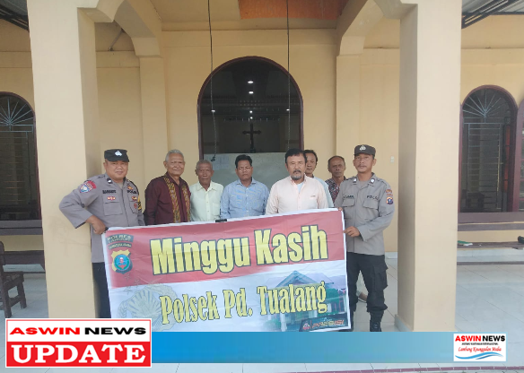 Polres Langkat Amankan Ibadah Minggu di Empat Gereja, Wujud Komitmen Jaga Kerukunan Umat Beragama
