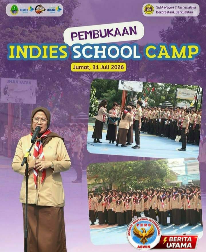 Indies School Camp 2026 Resmi Dibuka, SMAN 2 Tasikmalaya Perkuat Karakter dan Jiwa Kepemimpinan Siswa