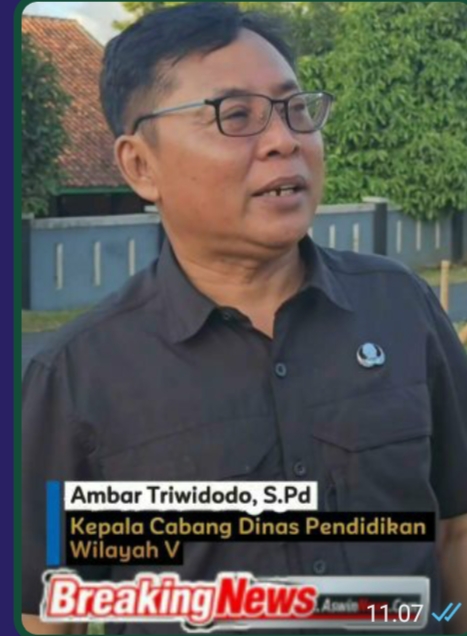 Cadisdik Wilayah V Tinjau Pembangunan USB SMAN 1 Cibitung, Perkuat Pemerataan Akses Pendidikan di Sukabumi