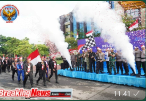 Kapolda Riau Lepas Tim Ekspedisi Merah Putih Presisi, Sasar 17 Desa di Wilayah 3T