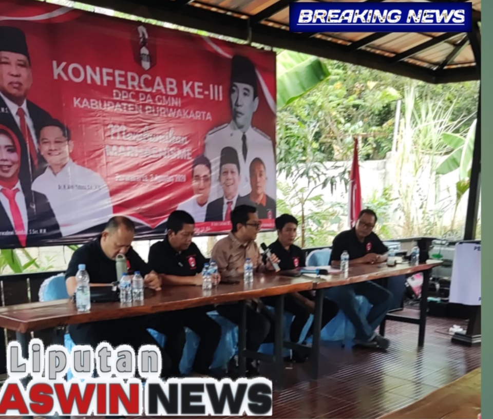 Konfercab III PA GMNI Purwakarta Kukuhkan Wilman Supondo Secara Aklamasi, Perkuat Konsolidasi Alumni Membumikan Marhaenisme