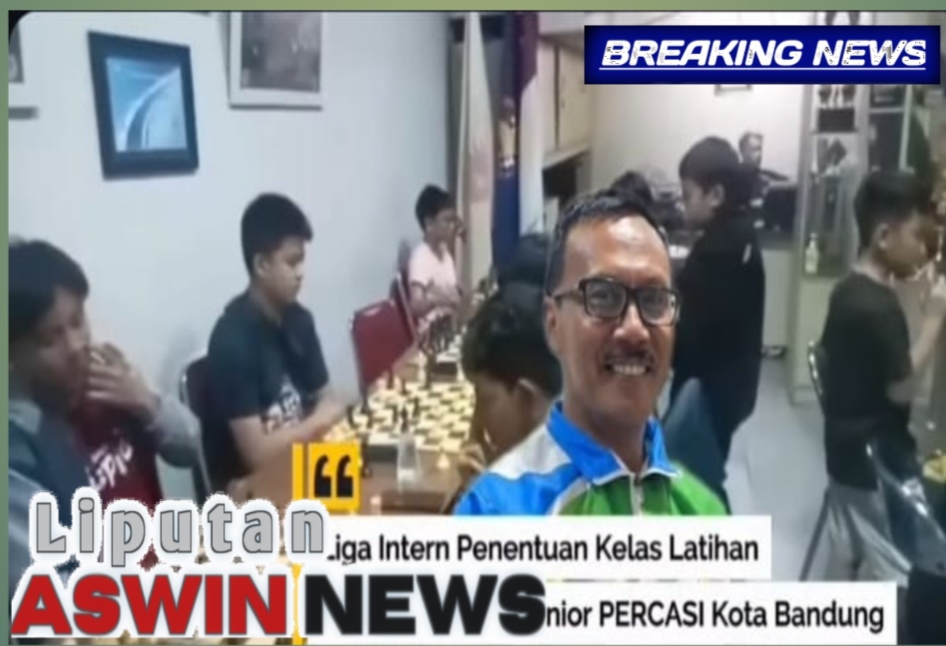 Liga Intern Jadi Tolok Ukur Kelas Latihan, PERCASI Kota Bandung Rutin Gelar Diklat Catur Yunior