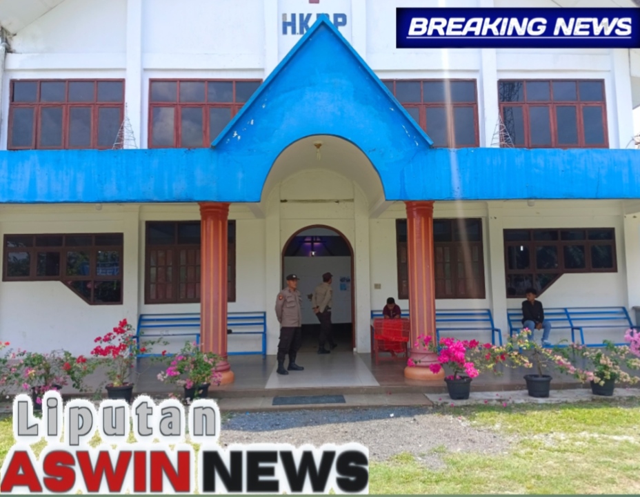 Polres Langkat Amankan Ibadah Minggu Di Empat Gereja, Wujud Komitmen Jaga Kerukunan Umat Beragama